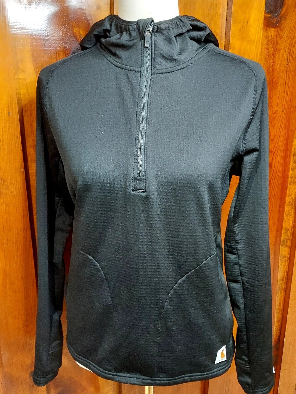 Womens Carhartt Force Quarter Zip Lightweight Jacket Size M